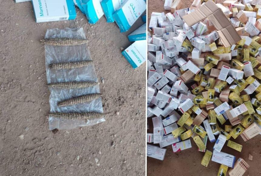 23 ألف حبة نيرفاكس و1500 قندول.. مكافحة مخدرات الخرطوم تُوجع المروجين في يوم واحد