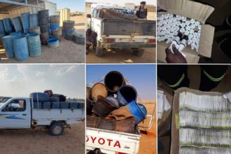 الخرطوم.. ضبط 23 شاحنة ومركبة محملة بمواد تموينية ووقود مهرب