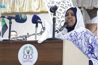 عضو مجلس السيادة نوارة أبو محمد تتفقد محطة مياه دنقلا بعد تأهيلها